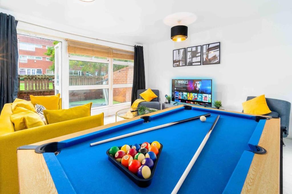 ✪Central✪6Bed✪ Parking✪Pool Table✪Private Patio ✪ 伯明翰 外观 照片